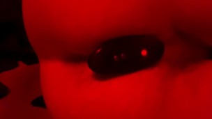 Sissy femboy goth plays with his buttplug toy. Solo Anal toy play and masturbation.