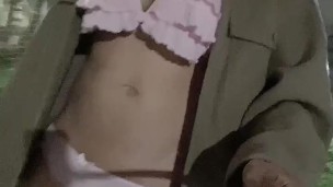 深夜徘徊しながらチラチラしてみた（変態散歩）