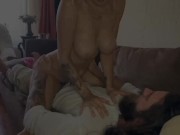 Незнакомец пустил меня переночевать, а я трахнул его жену(with subs) 12/16