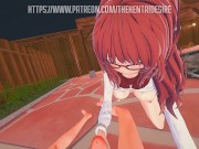 AI MIE DOES HER FIRST TIME 😳 THE GIRL I LIKE FORGOT HER GLASSES HENTAI