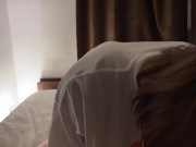 小動物系のサークルの後輩に抜かれて射精させられた→中出しさせられる 15/16