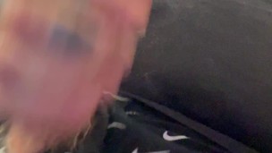 WFH Jack off at my desk pt. 3 cum on my boxers