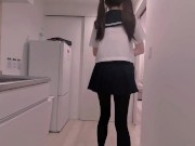 经典裤袜水手服 白给半夜的夜袭 2/16