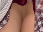 大好きな彼女が油断してたからスカートの中をカメラで撮ってそのまま触りまくる-リアル/日本人/素人カップル/個人撮影 6/16