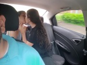 I kiss and touch my best friend in the car on the way home 1/16