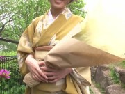 Japanese kimono clad wife offers private flower arrangement classes held in classy hotel rooms that lead to sex 4/16
