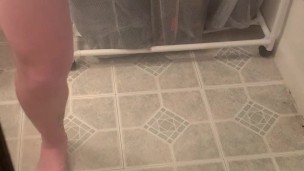 Jerking Off Before Shower Sexy CUM LOAD