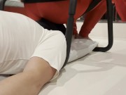 Face sitting and farting in my human chair 10/16