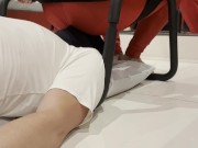 Face sitting and farting in my human chair 11/16