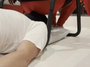 Face sitting and farting in my human chair 13/16