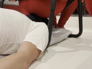 Face sitting and farting in my human chair 15/16