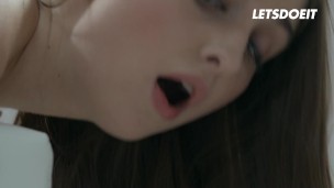 Cute Girlfriends Kaisa Nord & Lena Reif Get Drilled Hard In Their Holes Full Scene