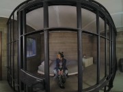 Petite Hottie Maya Woulfe As Jolyne Cujoh Having Sex In A Jail Cell 1/16