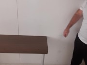 This skinny woman pays her house fee with very wet sex. 2/16