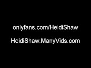 Petite blonde Babe Orgasms With big dildo on Machine. 1/16