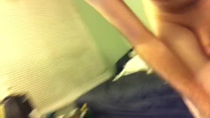 I piss my undies in my room and on a pile of my cholthes