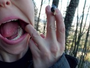 Nerdy Faery Has a Smoking and Pee Fetish 4/16