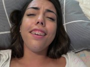 mateur POV Hookup with Rachel Rivers in braces and getting eaten out close up POV 15/16