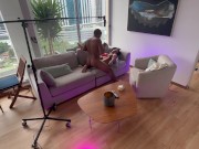 Behind the Scenes: Step daughter gets anal sex by stepdad 10/16