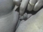 Cuckold husband shares his wife in a video call with a webcam