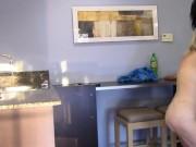 Milf fucked in Kitchen big tits cumshot 16/16
