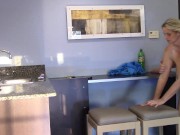 Milf fucked in Kitchen big tits cumshot 4/16