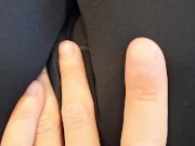 Teen pawg in tight leggings shows off fat ass and cameltoe pov 16/16