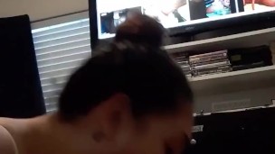 Tx Latina Gobbled Dick