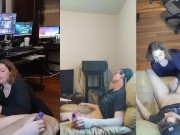 Heather Kane Laughs in His Face as He Cums So fucking Quick! 12/16