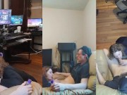 Heather Kane Laughs in His Face as He Cums So fucking Quick! 9/16