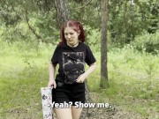 Девушка В Лесу Попросила Показать Дорогу. Заблудилась И Даже Не Поняла Как Отсосала Незнакомцу. 5/16