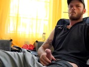 Smokin' and Strokin' is how I cure morning wood 6/16