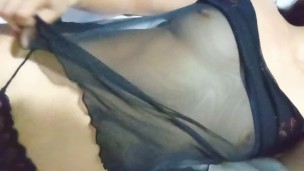 touching my pussy in the early morning while everyone is in house