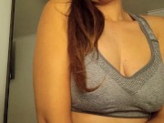 Masaje en las TETAS después del gimnasio 1/16