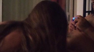 Beautiful Milf Sucking My Dick and Bouncing On My Cock While I Play Video Games (Side View)