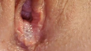 After he came, I blew cum bubbles and then sucked in his creampie