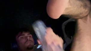 Young guy can’t stop edging cock all day long