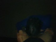 I take his soul from his fat dick in a blue leather jacket and stockings in a public park 8/16