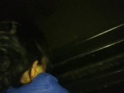 We love to take night walks in the park. He bend me over the bench and fuck me in the ass and pussy 10/16