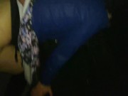 We love to take night walks in the park. He bend me over the bench and fuck me in the ass and pussy 7/16