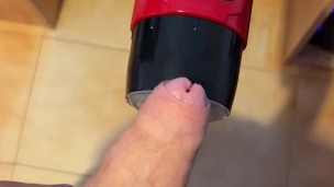 Using my new masturbator and WTF... LOOPPRODS