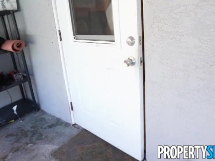 PropertySex Little Trouble Making Tenant Bangs Some Big Landlord Dick