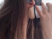 Me caliento con la vagina de juguete de mi hermanastro 6/16