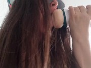 Me caliento con la vagina de juguete de mi hermanastro 7/16