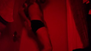 Teasing himself in the Shower (Straight)