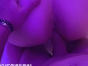 I made my CUCKOLD HUBBY try my PUSSY with a CREAMPIE of another GUY!! 15/16