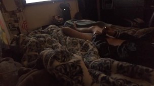 Pov: Your Straight Friend Masturbates Next to You in Bed. (Preview)