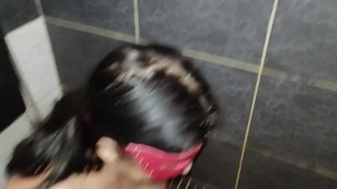 Toilet piss whore filled with yellow piss