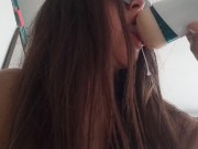 Comiendo la Leche de mi Hermanastro que Dejó en su Juguete 10/16