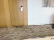 NOW I CONTROL YOUR PUSSY. I made her cum so hard in a cafe by using Lovense Ferri remote control toy 3/16